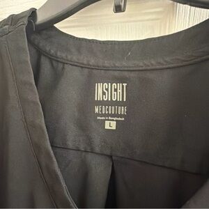 Med Couture Insight Women’s Black Top